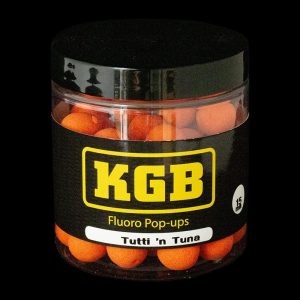 KGB Baits Pop-ups Tutti 'n Tuna Orange 15mm