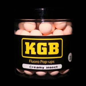 KGB Baits Pop-ups Creamy Insect Pop-ups Pink 15 mm